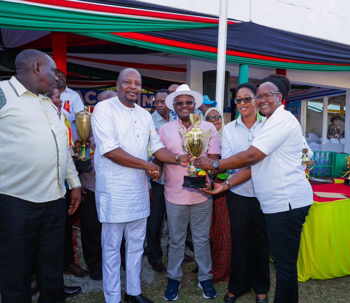 IEBCKenya's tweet photo. IEBC Shines at the Mombasa International Show!

The @IEBCKenya scooped the Best Independent Commission Stand Award at the Mombasa International Show!

Commissioner @AlutalalaDr, representing the Commission, received the award on behalf of IEBC.
The Mombasa International Show has provided an excellent platform for the Commission to engage directly with members of the public, answer questions, receive feedback and bring the Voter Experience closer to the people.

#MombasaShow2026 #YourVoteYourVoice #2027GE #TalkWithIEBC #StopFakeNews