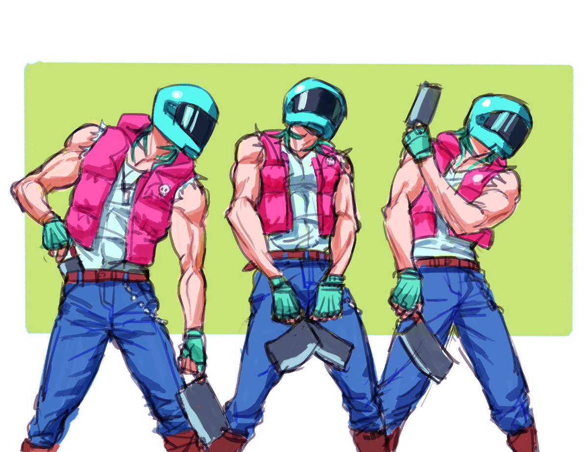 ZkxSD2HLk9uPkUY's tweet photo. #hotlinemiami #biker https://t.co/pz7owo2YTk