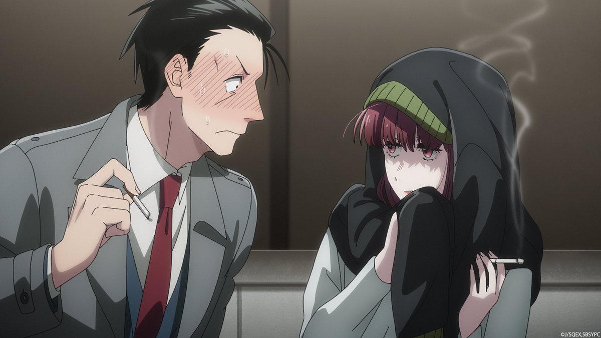 スーパーの裏でヤニ吸うふたり 第9話 ツイート画像 1