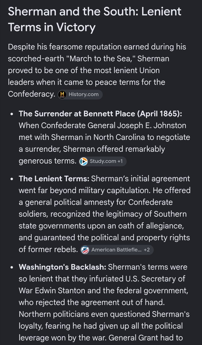 HenryEvery88's tweet photo. @Naam_Hai_Bulla @btharris93 Sherman was a White Supremacist who wanted to exterminate the Sioux and favored extremely lenient terms for reconciliation with the South. I know you just hate the CSA as a proxy for hating White people but that doesn't excuse your historic illiteracy. https://t.co/EwZRCYMn0I