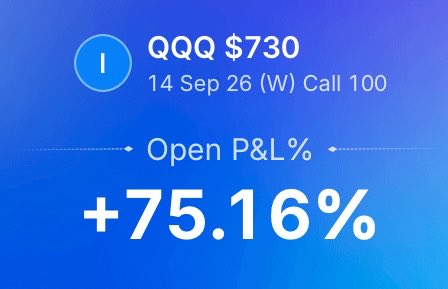m6tr9x's tweet photo. $qqq lottos starting to print ( trim lol ) https://t.co/nLN9vwGzER