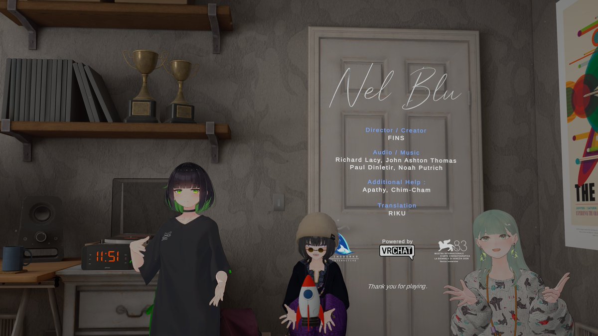 solari_vr_2024's tweet photo. 仕事の疲れを忘れさせてくれる癒し回でした
おやすみなさい🌙 https://t.co/ps6qIiMuXd