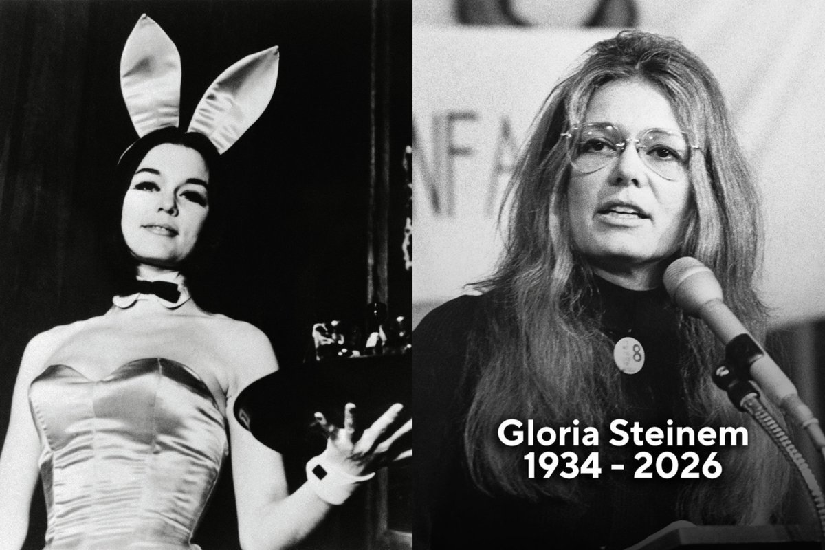 venom1s's tweet photo. Gloria Steinem

> Women’s rights activist
> Funded by the CIA
> Leader of second-wave feminism in the U.S.
> Went undercover as a Playboy Bunny
> Supported abortion rights
> Decided to never have children herself
> Against pornography and prostitution
> Criticized by sex-positive feminists

She passed away on September 2 at the age of 92.

If she had chosen a different career path, the world would have been a lot more different.

Toxic feminism that includes abortion has led to the deaths of millions of unborn babies.