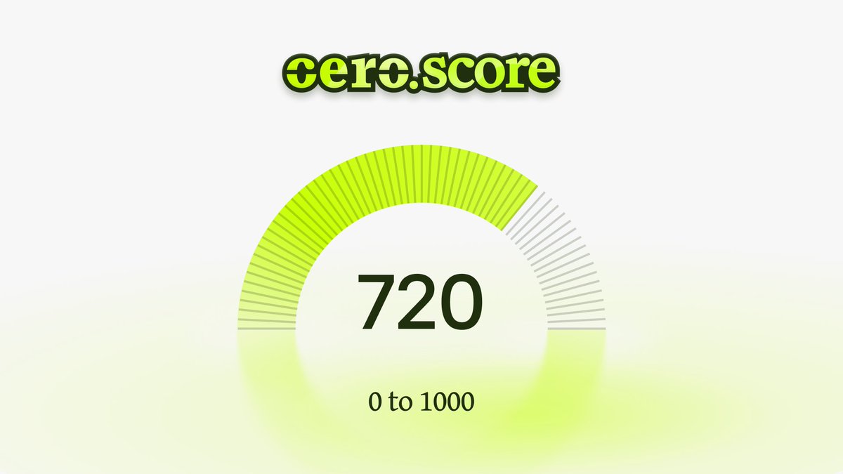 joinCero's tweet photo. You handle money better than your credit score shows. 

We built the Cero Score to prove it. https://t.co/yKOcFN16Nl