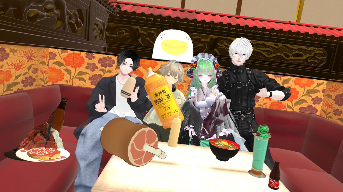 VRCcapchinon's tweet photo. フレンドに誘われて初参加
めちゃくちゃ面白かったです
＃VRCこんとん https://t.co/Jub08DSM6b