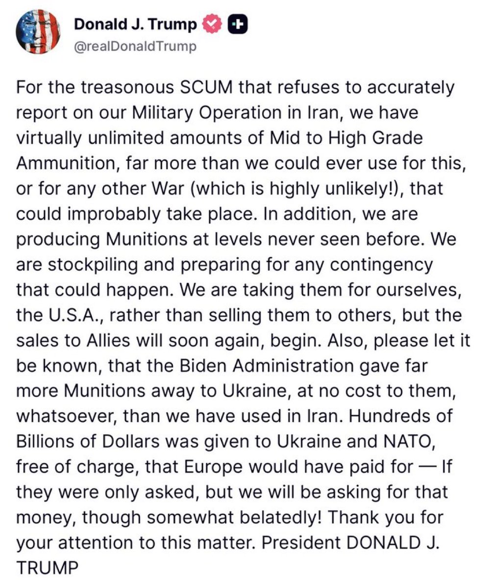 MonicaCrowley's tweet photo. . @POTUS Message for the treasonous SCUM: https://t.co/HZ2tcSHA5k