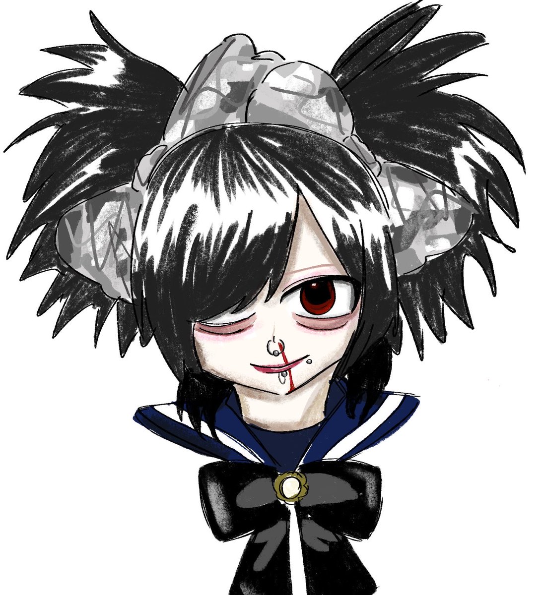 Rabbit_397's tweet photo. #鮮血A子ちゃん の滅多刺しひろくん描いてみたよーなんと昨日ハマった現場とかあるなら行ってみたい https://t.co/ZeJ3aUG3Y6