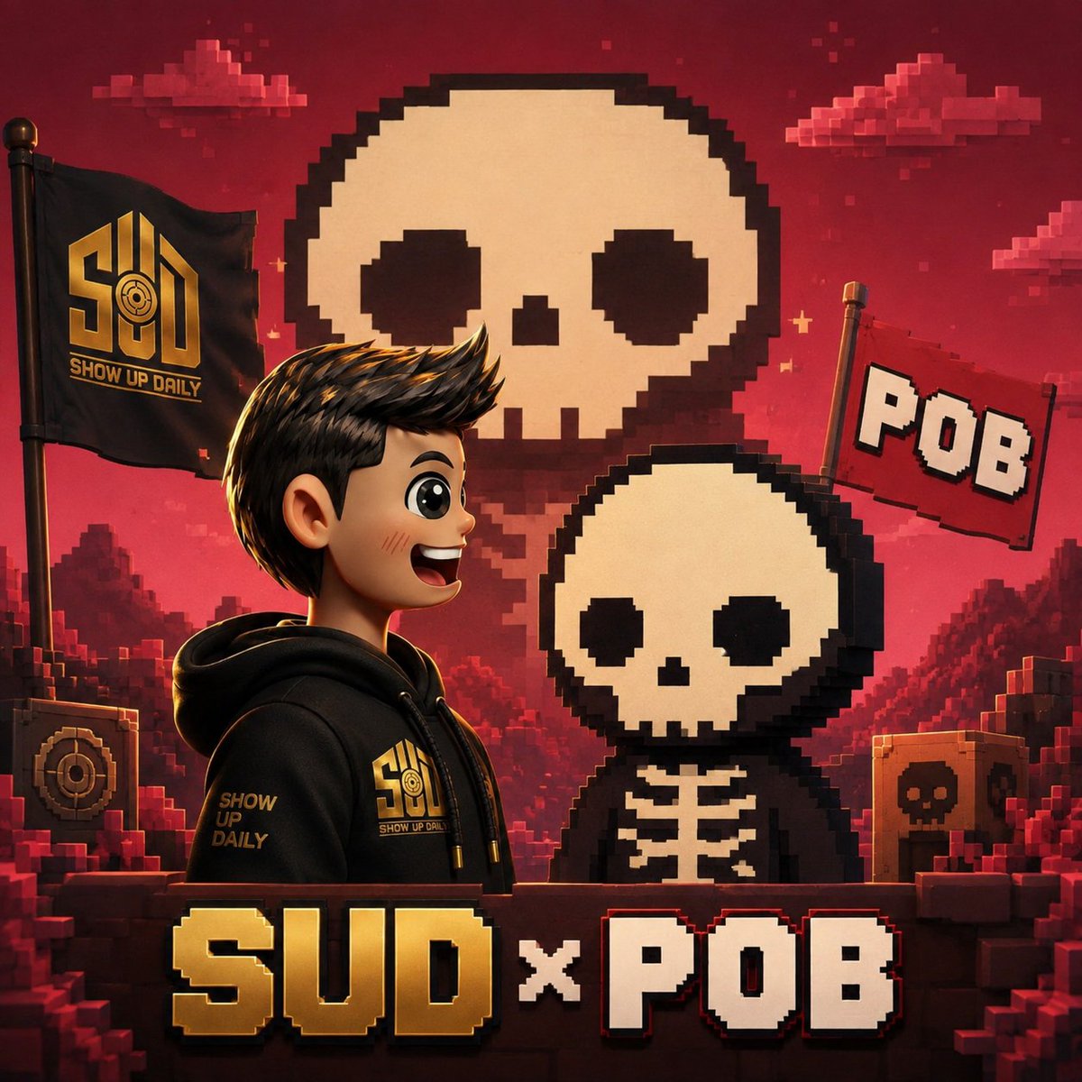 show_up_daily_'s tweet photo. 𝐄𝐚𝐫𝐥𝐲 𝐟𝐢𝐧𝐝 @pob_nft 

POB is a pixel-art NFT collection built around one simple idea: keep it fun, keep it free, and let the art speak for itself.

𝐌𝐢𝐧𝐭 𝐃𝐞𝐭𝐚𝐢𝐥𝐬
⚙️ Supply: 4,444
⛓️ Chain: Robinhood
🔖 Mint Price: FREE https://t.co/3OYH2xkhF4