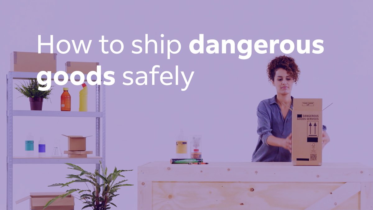 FedExEurope's tweet photo. If your shipment contains dangerous goods (DG), there are specific requirements you’ll need to follow before it can be transported.

In this video, you'll learn the steps of preparing a dangerous goods shipment, including classification, packaging and labeling.

Learn more about shipping dangerous goods: https://t.co/oHFLAZzs0e

For more videos like this, visit How to Ship at https://t.co/cwwCsxHmkv: https://t.co/Oq9yK0GH0G