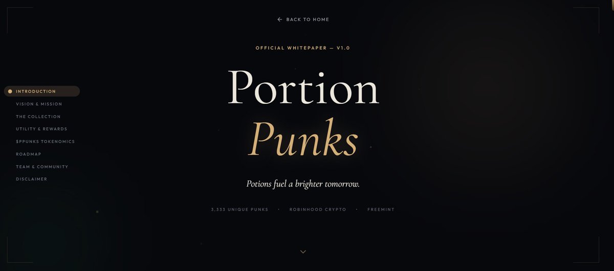 PotionPunks's tweet photo. Ideas become movements when the community builds together. 🧪⚡

The vision behind Portion Punks was inspired by a legend — Leonidas , founder of Runestone.

We took the inspiration and built our own path.

📜 Read the Potion Punks Whitepaper:
https://t.co/PwZVDgVwF1

The experiment starts here. 🟪🧪

#PunksNFT #NFT #Crypto #Web3