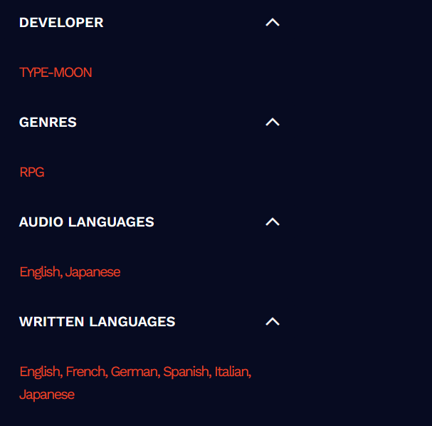 KaroshiMyriad's tweet photo. According to the Marvelous Games page, FATE/EXTRA RECORD will have an English dub, but the Steam page lists Japanese dub only.

The official website also only lists Japanese voice actors so it probably is a mistake.

https://t.co/ijWebnzq8m https://t.co/IErOWqc7n8