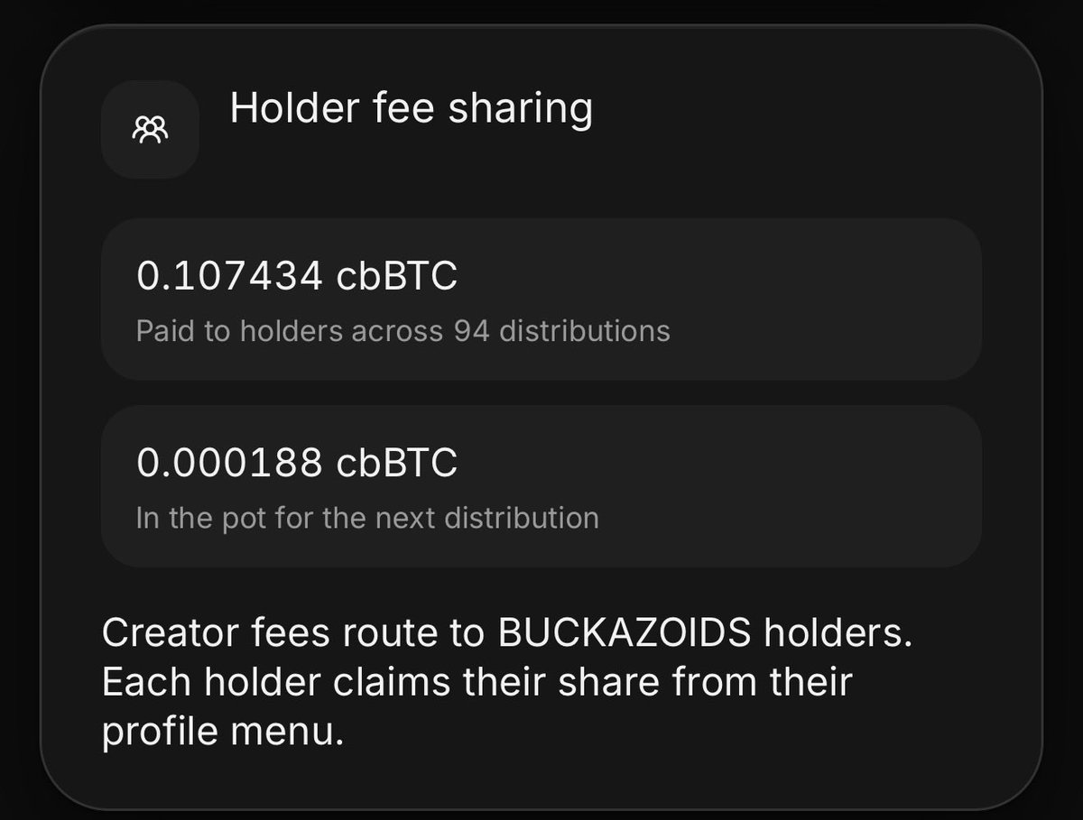 BuckazoidsPons's tweet photo. Last ‘announcement’

Frequency between tweets will reduced so we dont get suspended again

We will go back to posting content now.

BTW: we have crossed over 0.1 BTC in dividends in just 1 day!

$Buckazoids https://t.co/nLWcO5aSS6