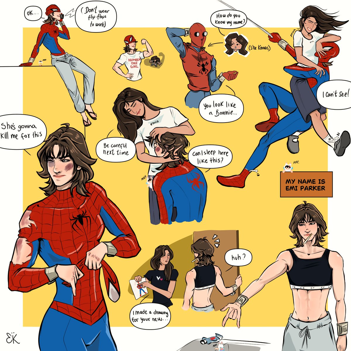 emigayface's tweet photo. meanwhile in another universe...

(find the multiverse traveler)
#emibonnie https://t.co/QoBJ8MLflJ