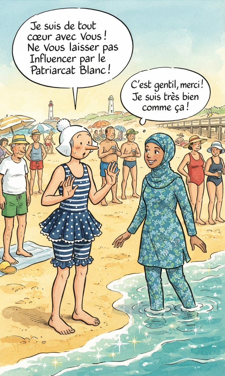 David48003277's tweet photo. Le Voile pour où Contre ?

Personnellement ! Je m'en Tape !
Je n'ai PAS à le Porter ! 

Pour Autant, Voir, Des Idiotes de Blanchettes Néo Féministes Soutenir cette Pratique sans Avoir Eux même à la Subir !

Ça Me Donne la Nausée ! https://t.co/u0WNNoiMjV