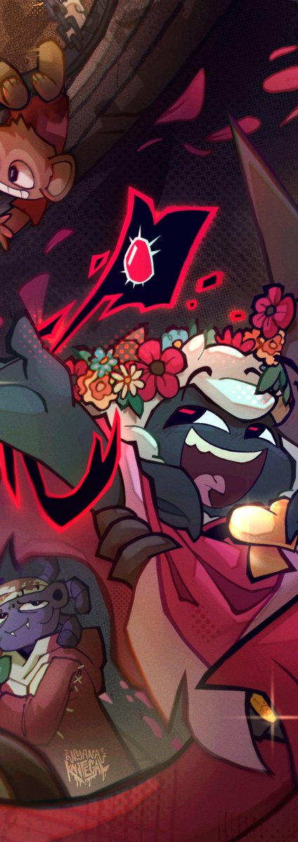 NyanaKnifegal's tweet photo. 💒UNHOLY UNION💐 (grid vers teehee) https://t.co/3BJvbOiOs5