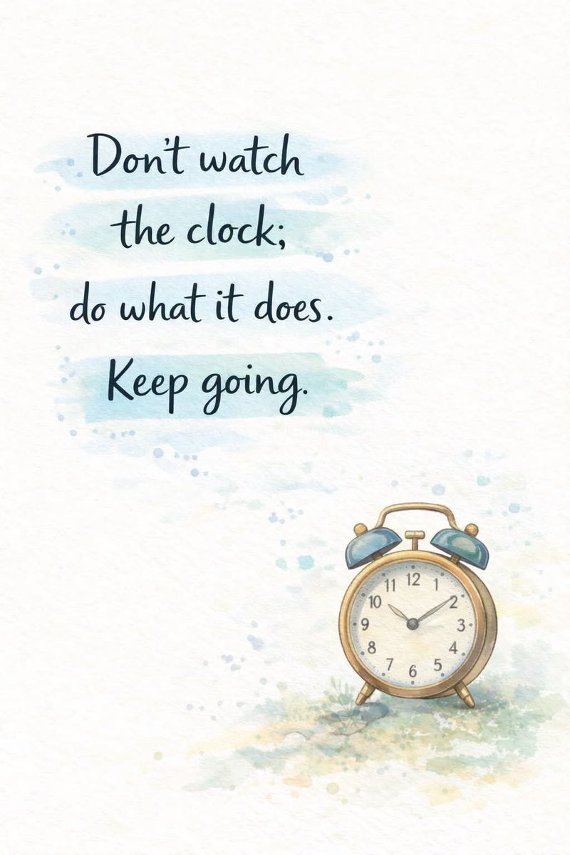 SnSachchid77487's tweet photo. Don't watch the clock,do what it does. keep going. https://t.co/4pmIMxa1y7
