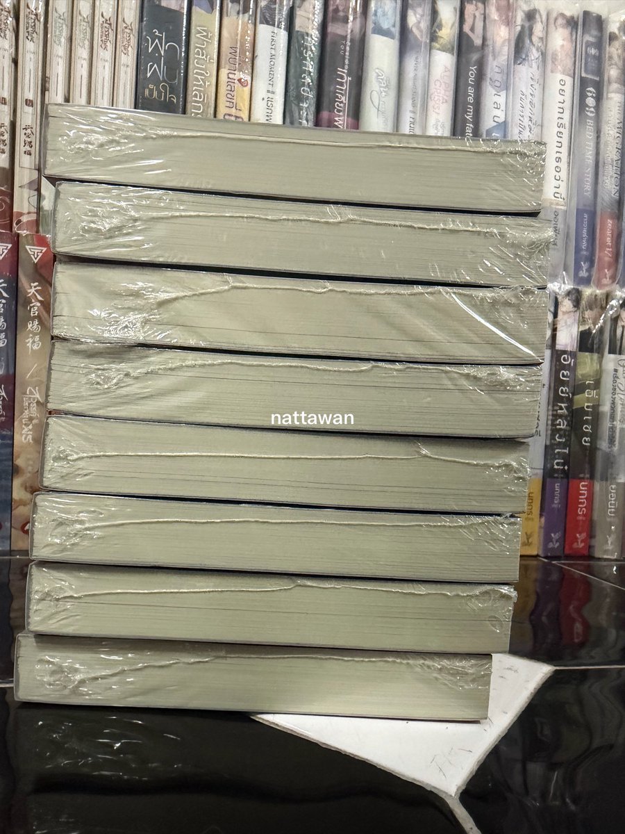 nattawan31's tweet photo. #สวรรค์ประทานพร ชุด 8 เล่มจบ มือ 1 ในซีล 
2,600 รส เดมมาดู พต ได้งับ

#นิยายแนะนำ #นิยายวายแนะนำ https://t.co/SO13syMxte
