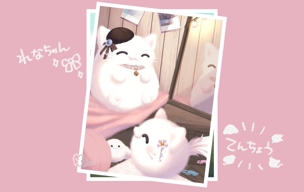 Maru1000x_VRC's tweet photo. #まるもふカフェ

そして、今日持っていったイラストはこんな感じでした！ある程度は本人たちに見せられたので大満足…！
また他の子も描きたいな～！ https://t.co/pMsaYVTlgX
