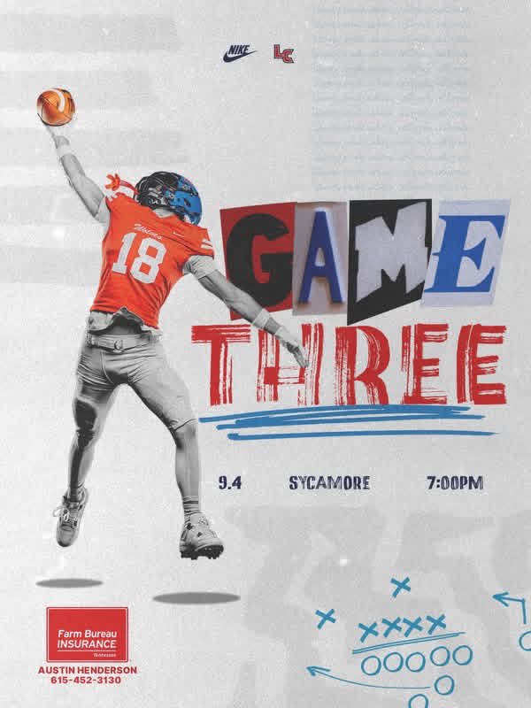 LCWolvesFball's tweet photo. Game 3 of the season is on deck for tomorrow night! Wolves will be taking on Sycamore as the home opener here at The Creek! Kickoff is set for 7pm! https://t.co/PJ5GRkx5Mb