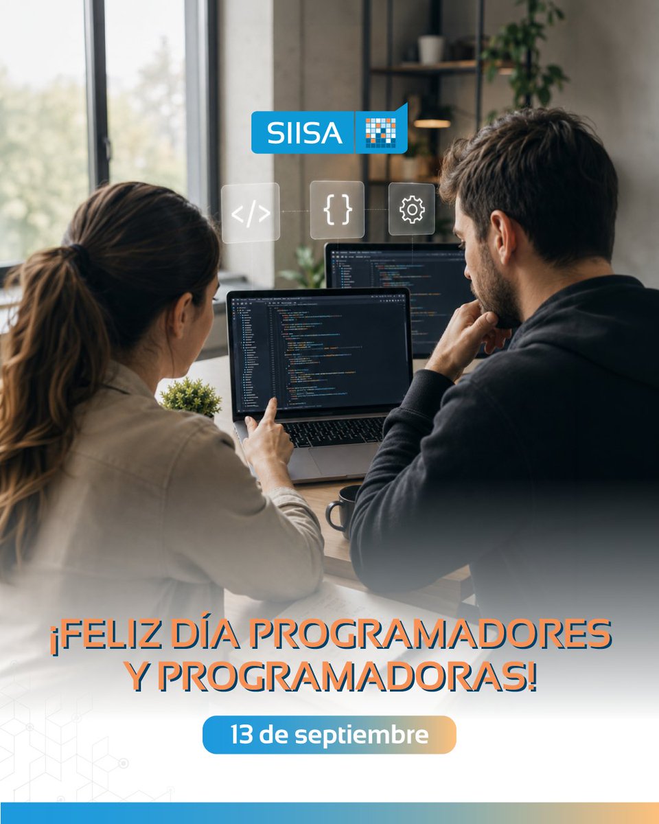 siisaok's tweet photo. 💻 Detrás de cada proceso automatizado, cada integración y cada solución tecnológica, hay código que transforma necesidades en herramientas concretas.

Feliz día a quienes desarrollan la tecnología que impulsa soluciones para la evaluación crediticia.

#DíaDelProgramador https://t.co/zMcdHmXHO0