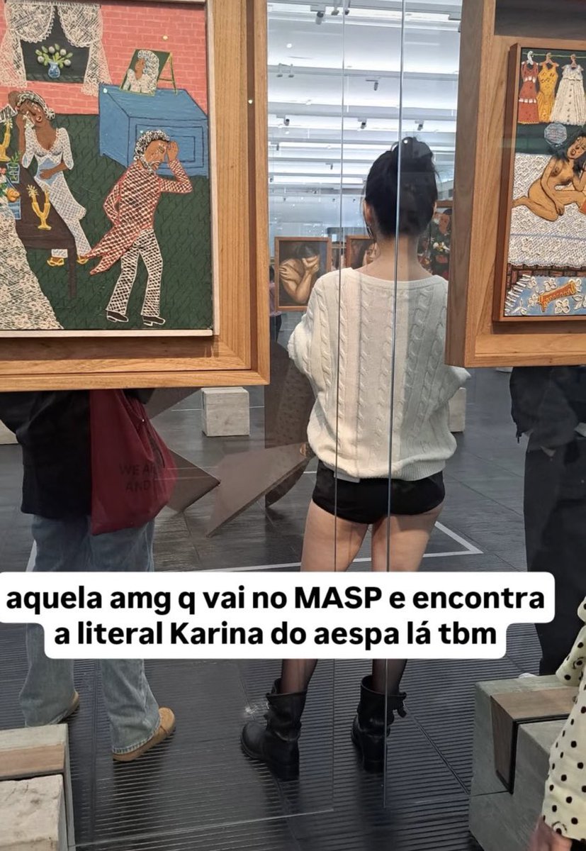 ujiminphoria's tweet photo. KARINA WENT TO SAO PAULO MUSEUM OF ART OMG https://t.co/K8JQPluz0r