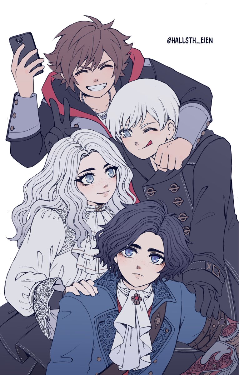 Hallsth_Eien's tweet photo. The squad 📸 https://t.co/VgYiQAHJBF