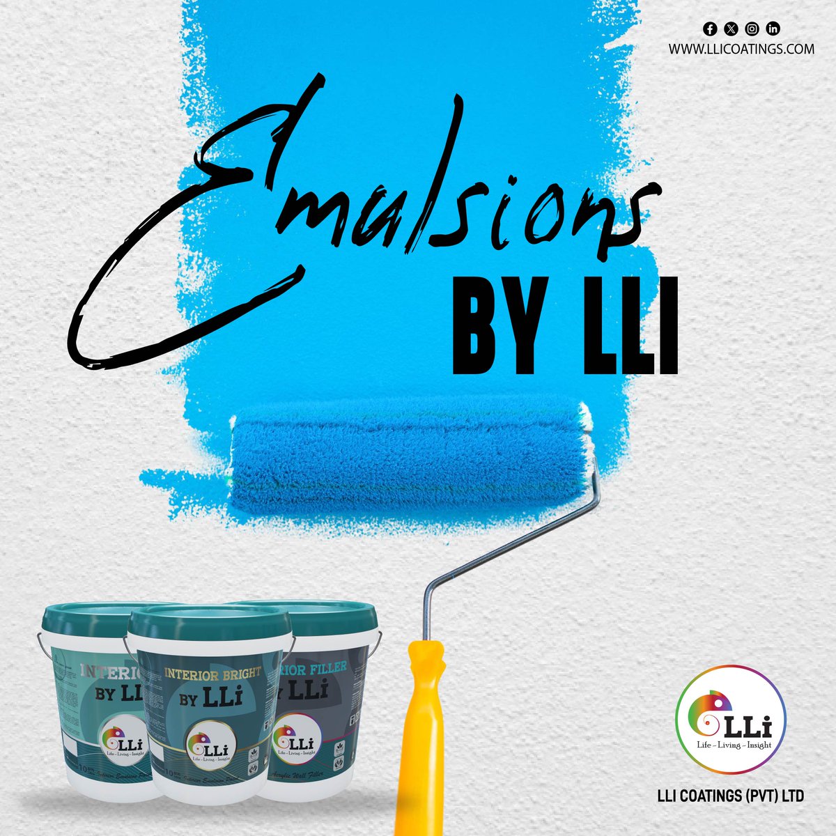 llicoatings's tweet photo. Emulsions by LLI - Giving Life to Living Spaces... 🤩
#givinglife #livingspaces #LLIcoatings #emulsionpaint #wallpaints https://t.co/5nO0ommwvn
