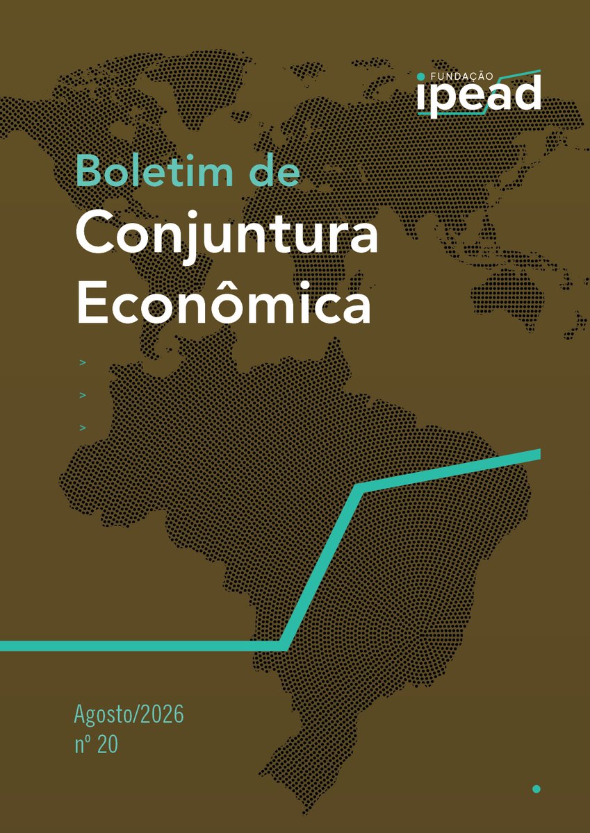 fundacaoipead's tweet photo. 📊 COMO A ECONOMIA BRASILEIRA CHEGA AO SEGUNDO SEMESTRE DE 2026?

Confira a versão completa do nosso Boletim de Conjuntura Econômica de agosto no link da bio!

#Economia #IPEAD #Desemprego #IPCA #Inflação #MercadoDeTrabalho #CestaBásica #Petróleo #RealEstate https://t.co/MV9SBJYljY