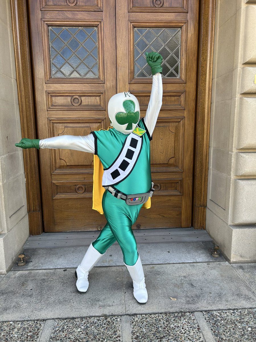 legitjohnsteven's tweet photo. 8.29.26
📸: @mcdozuh
Cosplay: Clover King☘️
Impromptu photoshoot that became one of the many highlights from @officialpowermorphicon this past weekend.
#powermorphicon2026 #supersentai #jakqdengekitai #texascosplayer #hispaniccosplayer https://t.co/gwjvsibMGG