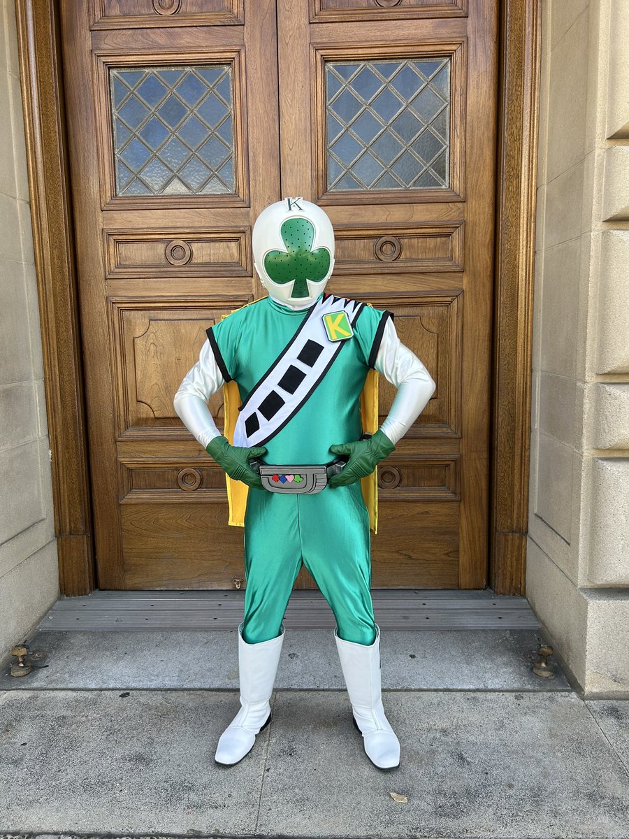 legitjohnsteven's tweet photo. 8.29.26
📸: @mcdozuh
Cosplay: Clover King☘️
Impromptu photoshoot that became one of the many highlights from @officialpowermorphicon this past weekend.
#powermorphicon2026 #supersentai #jakqdengekitai #texascosplayer #hispaniccosplayer https://t.co/gwjvsibMGG