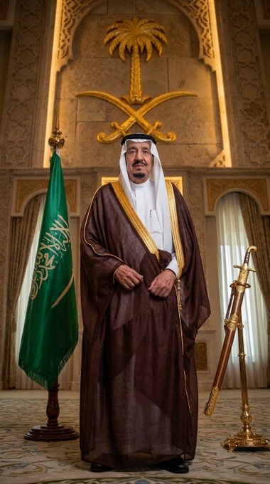 Fatim__a_'s tweet photo. سيدي #خادم_الحرمين_الشريفين #الملك_سلمان_بن_عبدالعزيز ..

حين يكون #سلمان في قيادة الدولة .. فـ #السعودية لا تستأذن أحداً في سيادتها .. 
و لا تستعير قرارها من أحد .. 
و لا تقيس مكانتها بعيون الآخرين 
🇸🇦✌️🇸🇦
#السعودية_العظمى https://t.co/xjkMtQOxbz