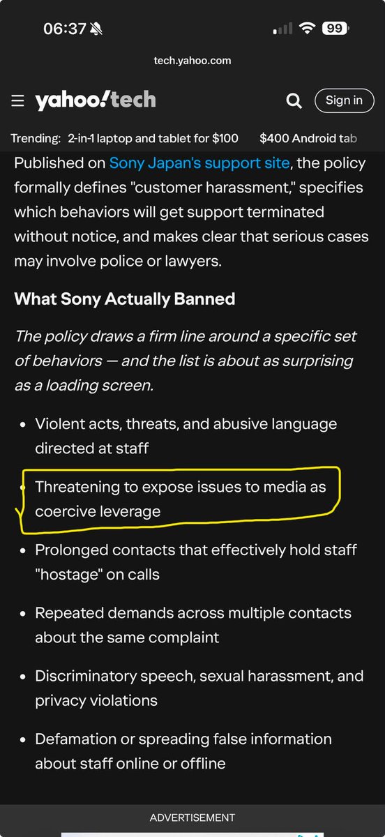 jnlgame's tweet photo. Sony updated policy is very interesting  😂 https://t.co/kc5LnzjX2a