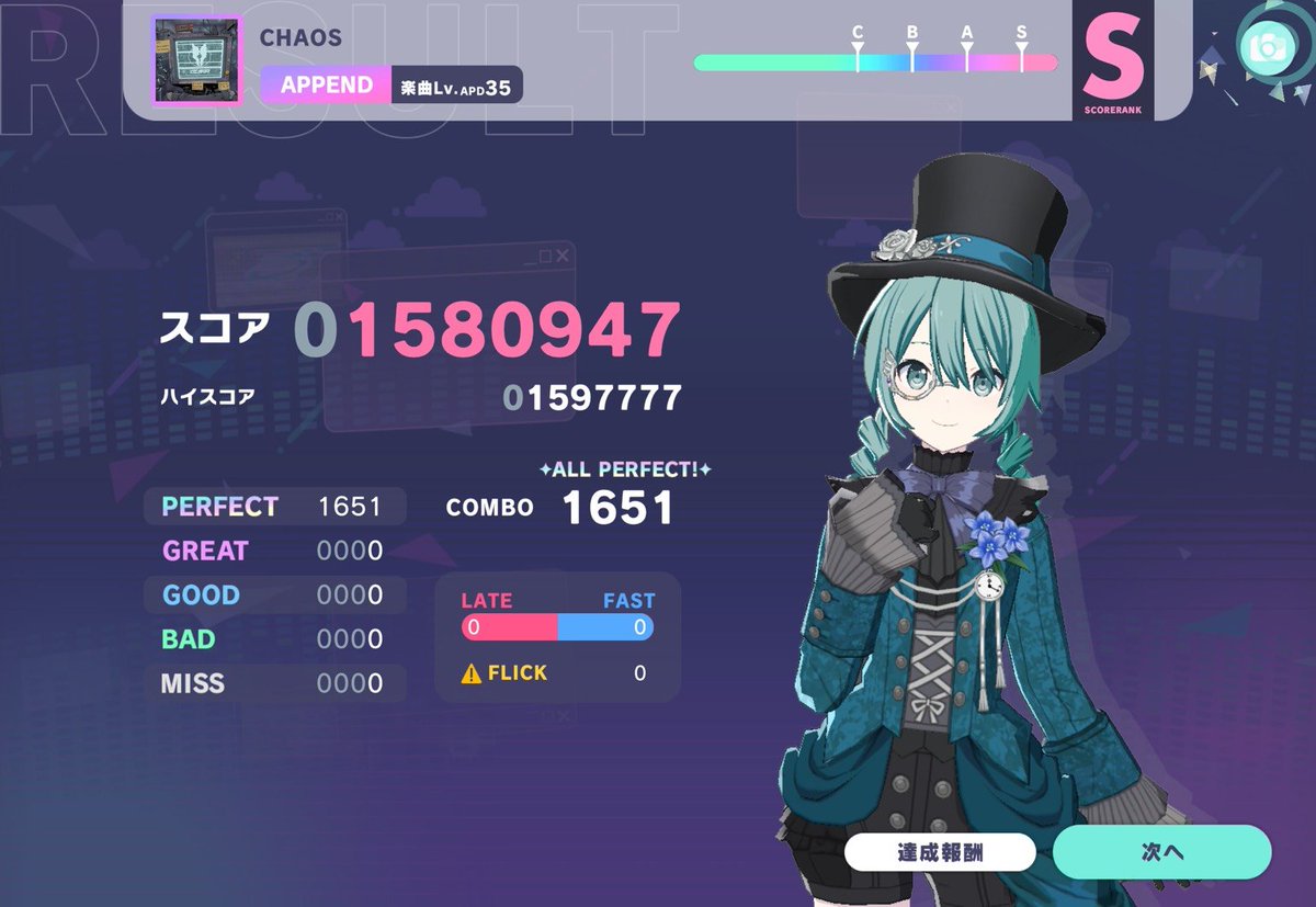 m8810_'s tweet photo. CHAOS APPEND 全キャラAP!!!
夏休み前には24キャラ出てたけどくっそサボってやっと終わらせた()

人生初全キャラAPです!!!!!

AP回数29
被り1
狙ってない時に出ちゃったやつ2

#プロセカ https://t.co/8TK30MznpE