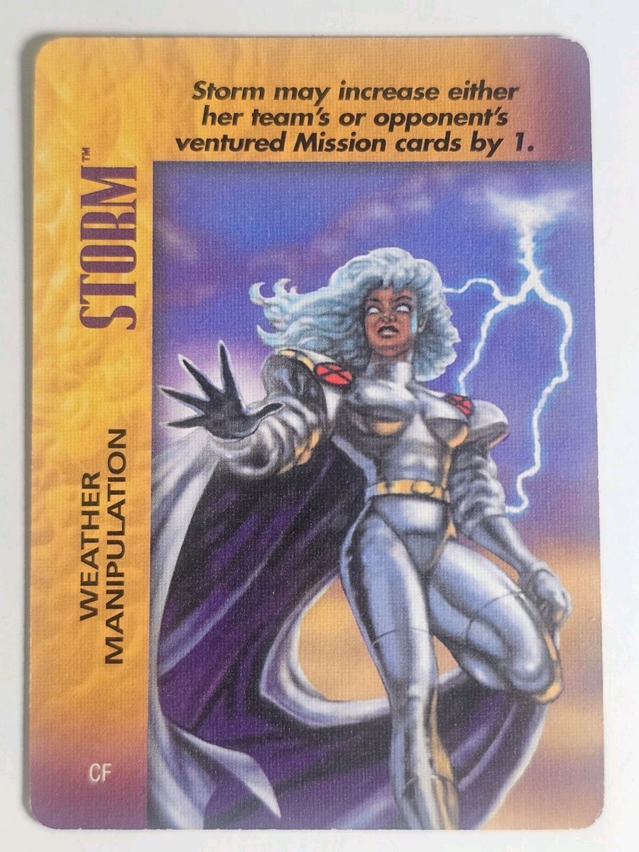 jadesfirecomics's tweet photo. Marvel Overpower card Weather Manipulation Storm Special TCG CCG We Combine Ship https://t.co/XwxFvfTVTN #marvel #overpower #image #ccg #tcg #cardsforsale https://t.co/91Q2qM3Ygf