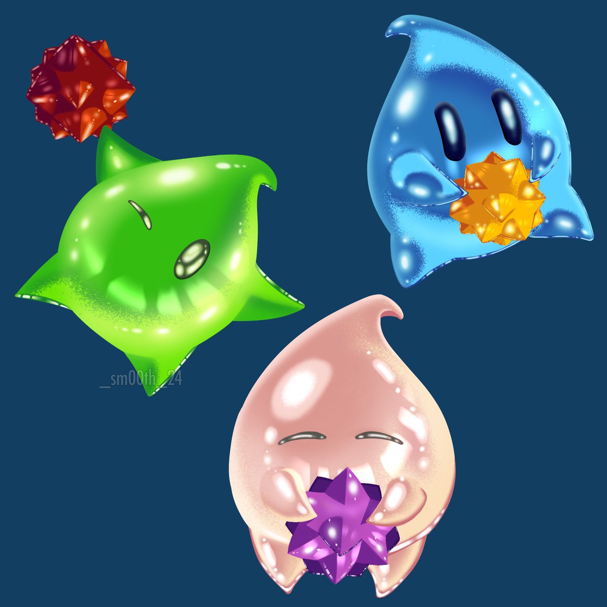 _sm00th_24's tweet photo. Childhood game
#supermariogalaxy #luma #fanart https://t.co/5RLAVtfxyK