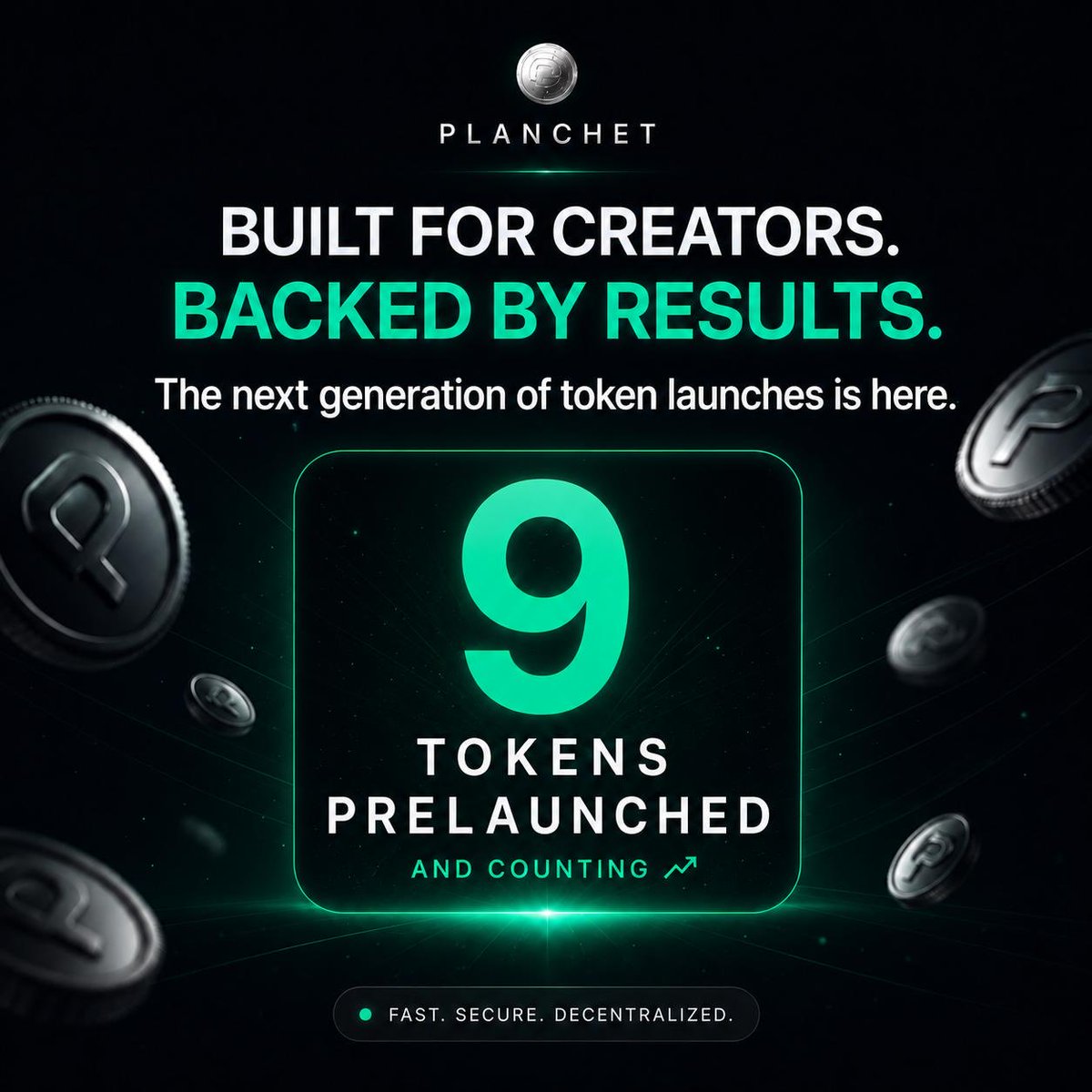 theplanchet's tweet photo. π Weβre still building β but already delivering.
9 successful token launches in DEV.
And this is just the beginning.
Built for creators. Backed by results. π₯
#Planchet #Web3ββ #Crypto #tokenlaunch https://t.co/LZv0KO1y5h