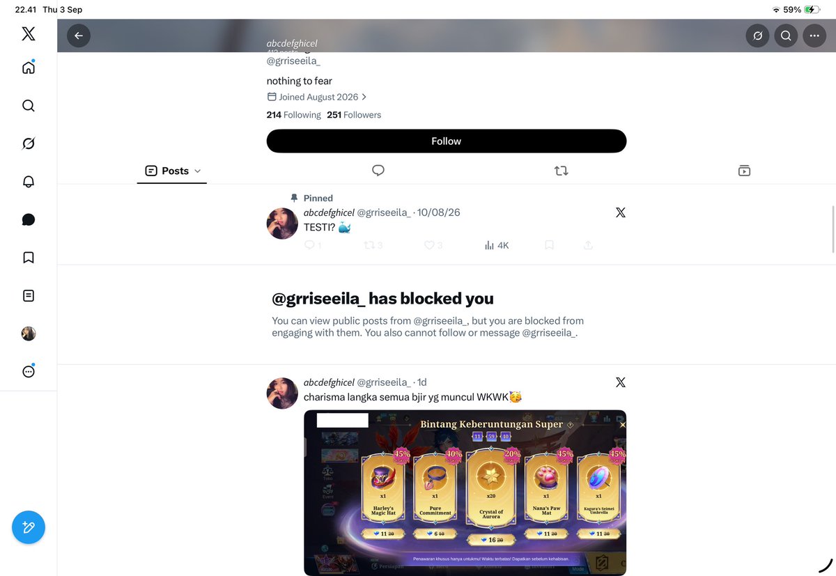leehyewins's tweet photo. guys hati hati dia scammer https://t.co/buJkGKUtHz