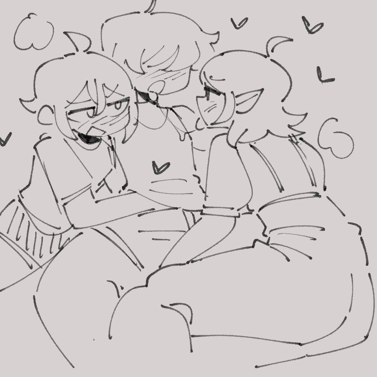 LooLewds's tweet photo. Two Teas and a Cola in the middle https://t.co/qTZlK29E8o