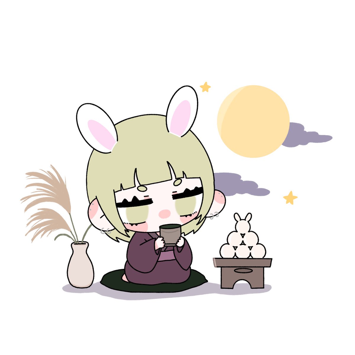 enpitu_chan_'s tweet photo. プレゼント企画- ̗̀🎁 ̖́-

拡散お願いします！

お月見さんのイラストプレゼント✨️
依頼の合間に描かせてください📄५✍🏻  ̖́-

リプに固定キャラのみで応募完了✊🏻 ̖́-

フォロー必須でお願いしますっ

尚、配信背景や商用利用は❌
(商用利用料金頂けたら🙆‍♀️)

#プレゼント企画
#デフォルメ
#量産依頼 https://t.co/sXtJz4Zocp