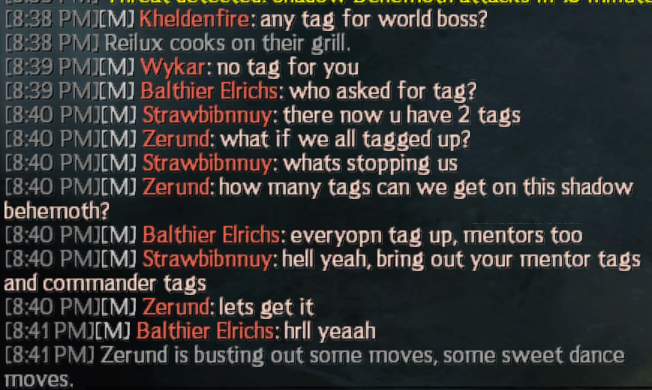 strawbibnnuy's tweet photo. the beauty of guild wars 2 community https://t.co/dO6EDCon27