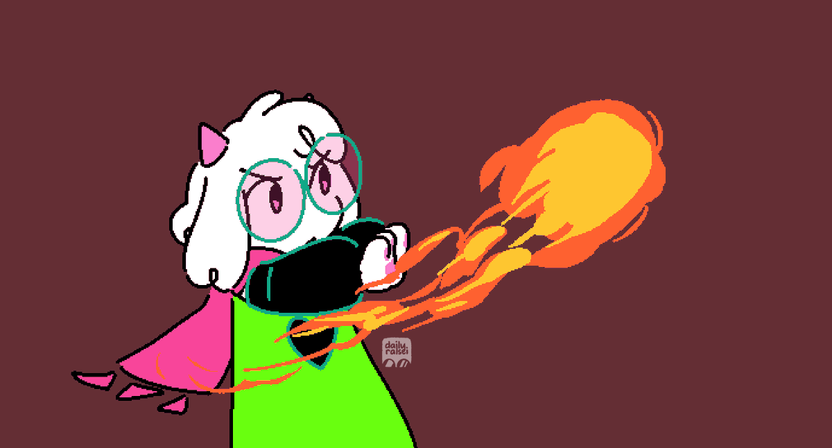 ralseihugs's tweet photo. still from a ralsei animation i'm working on <3
[ daily art streak: 544 || #deltarune ] https://t.co/wpFe0lV1LP