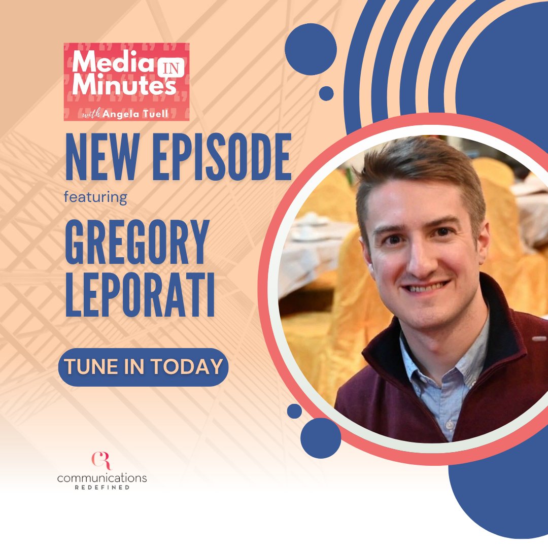 CommRedefined's tweet photo. From F1 to Esports: Gregory Leporati on Sports, Technology and Finding Great Stories - now on the #MediaInMinutes podcast!

Listen to our interview now: https://t.co/vdV7RNmzil https://t.co/9T3Ou51Xac