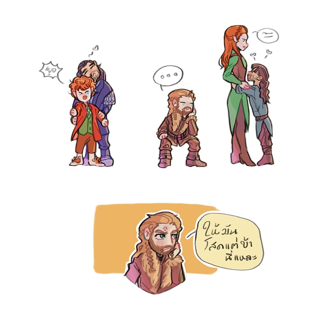 katipkamonphan's tweet photo. Everyone is falling in love 😔💞
#thehobbit #fili #bagginshield #Tauriel #kili https://t.co/p1CKPs0TAF