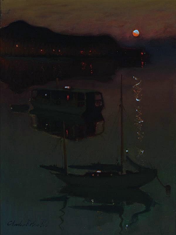 Ay_Blinkin's tweet photo. Nocturne paintings by Charles Rollo Peters (American, 1862-1928) https://t.co/eybUsK2p4c