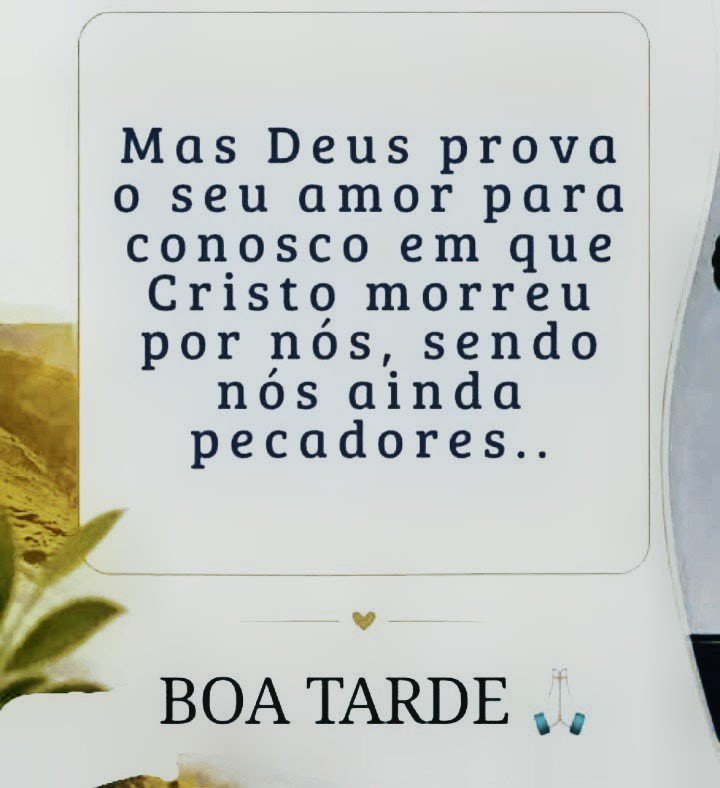 Gustavo3780's tweet photo. Uma Tarde Abençoada a Todos 🙏🏻🙏🏻🙏🏻🙏🏻 #BoaTarde #GoodAfternoon #Deus #bbtvi https://t.co/ebqh5f3beC