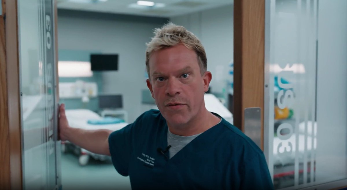 Screenhouse_TV's tweet photo. Tonight in our film on @BBCTheOneShow, @BBCCasualty celebrates 40 years on air. We’re behind the scenes on Bristol’s Clifton Suspension Bridge and at the Cardiff studios with @Olly_Rix  (Flynn Byron) and Will Beck (Dylan Keogh) as they complete two explosive anniversary episodes https://t.co/ZZov57gVhj