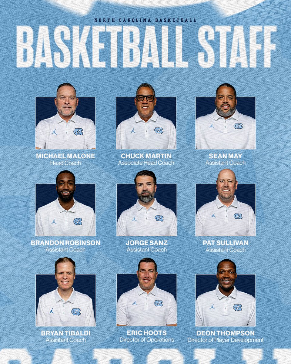 UNC_Basketball's tweet photo. Official. https://t.co/KmX5Ct793x
