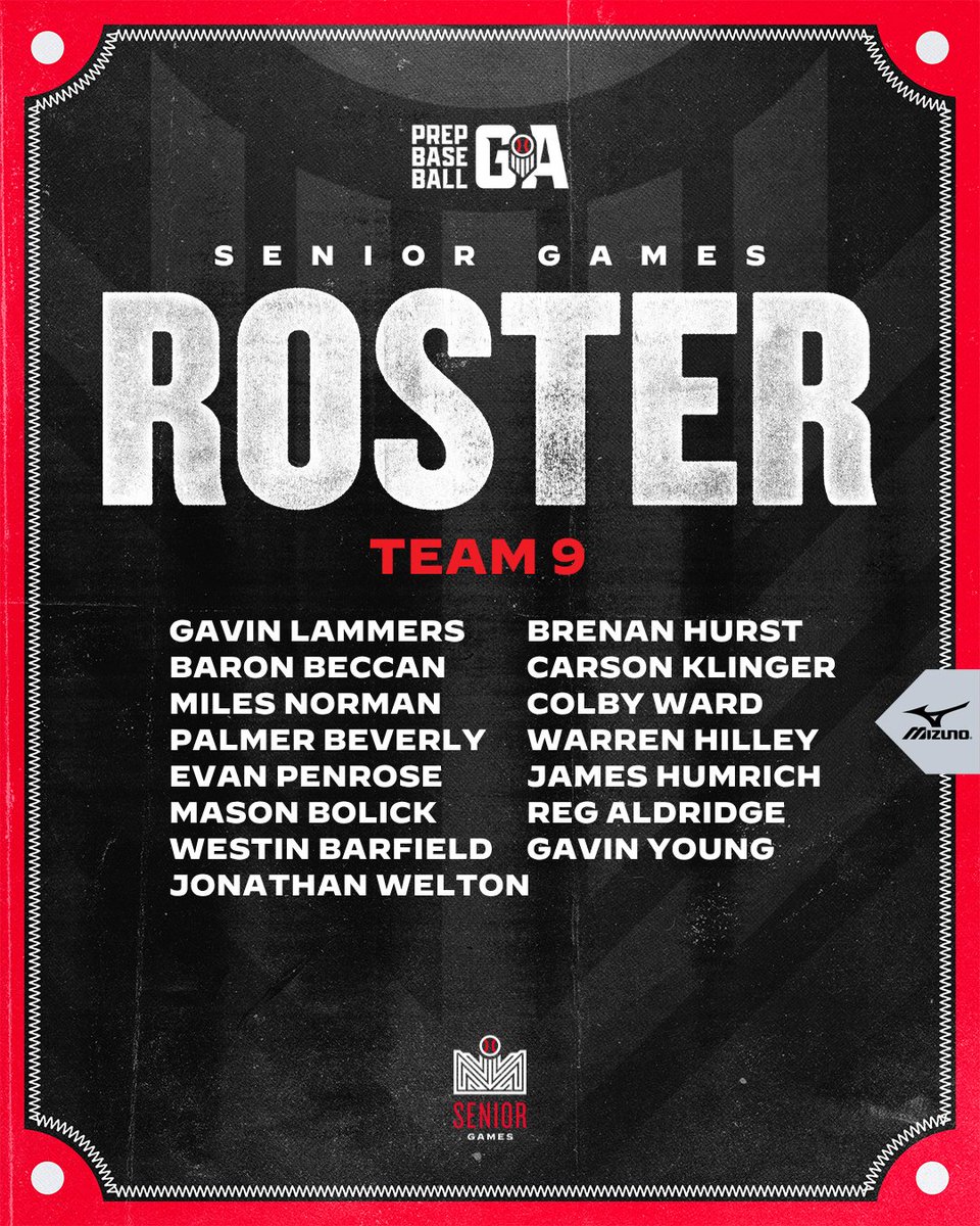 PrepBaseballGA's tweet photo. 𝐆𝐞𝐨𝐫𝐠𝐢𝐚 𝐒𝐞𝐧𝐢𝐨𝐫 𝐆𝐚𝐦𝐞𝐬 🍑 
𝐓𝐞𝐚𝐦 𝟗 𝐯𝐬 𝐓𝐞𝐚𝐦 𝟏𝟎

🕜 5:00 PM
📍 Field 14

Event schedule, rosters ⤵️ 
🔗 https://t.co/r8Is3OSGY0 https://t.co/QCovECORx3
