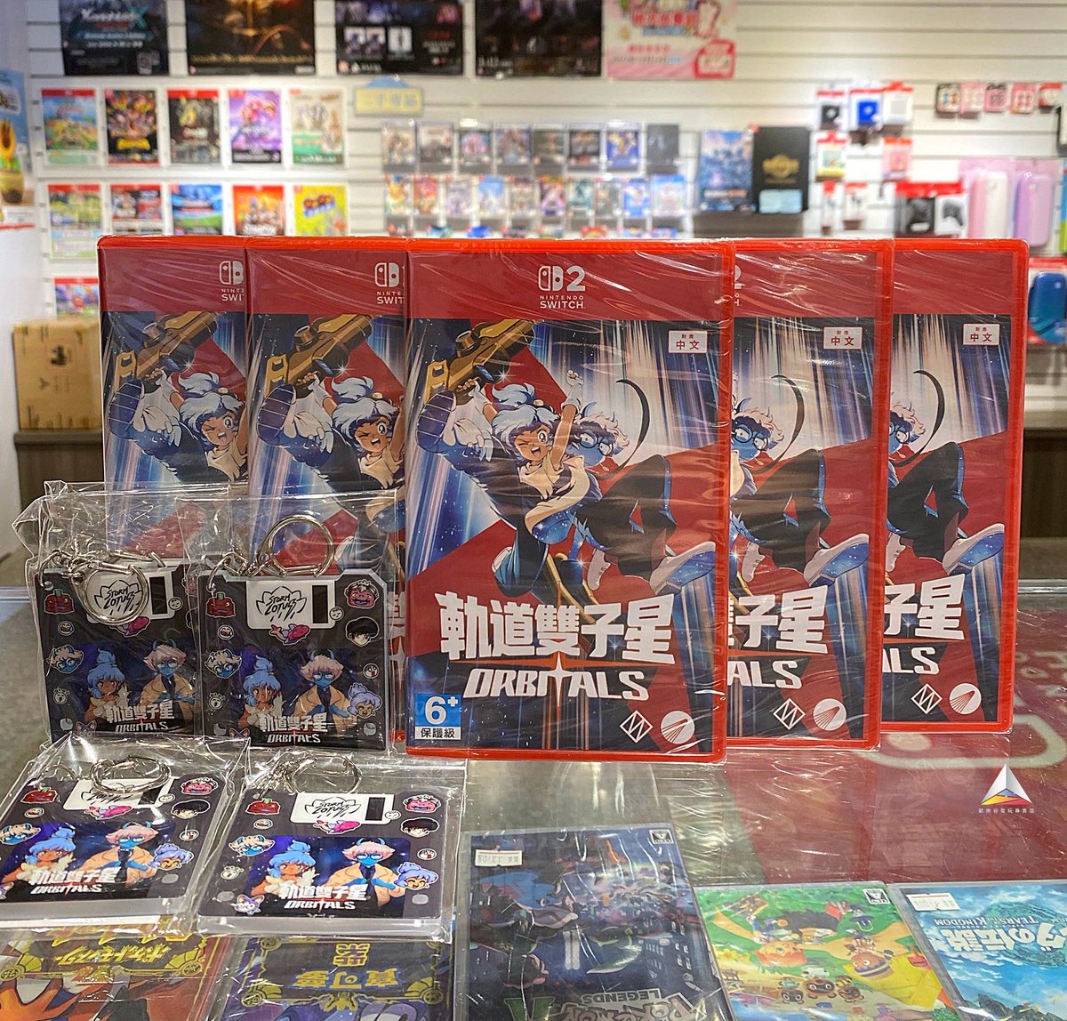 TVgamestore's tweet photo. 📣新片到貨！『軌道雙子星 』📣

NS2 軌道雙子星 (中文版) 限量特典
Amiibo 廚師川崎 &amp; 跳躍之星 (卡比的馭天飛行者)

🎮歡樂谷電玩專賣店🎮
地址：新北市林口區文化二路一段372號-2
電話：02-2609-9792
歡迎加Line=> @tvgamestore https://t.co/ukT9U37AsG
