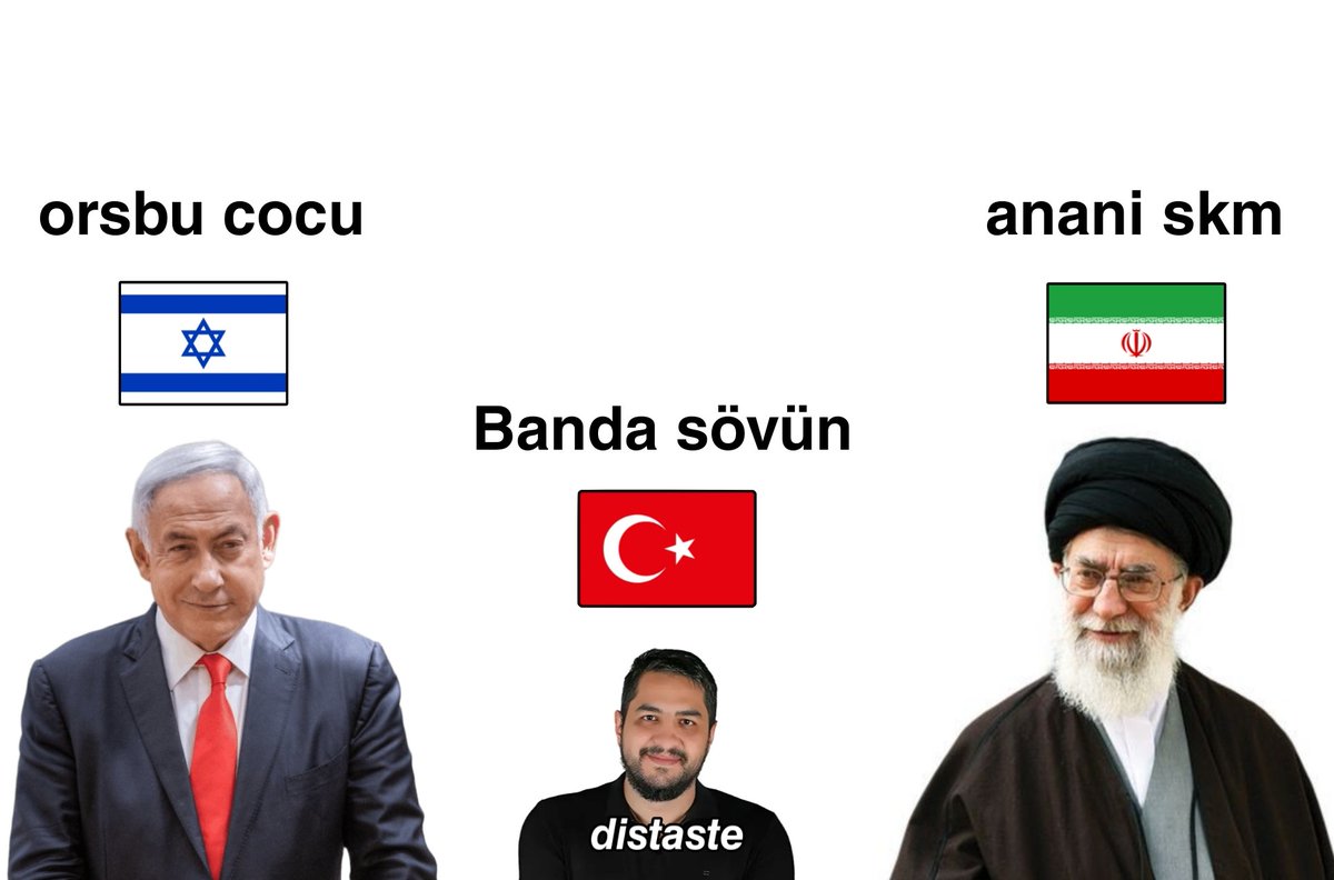 Enflasyon_31's tweet photo. 🇮🇱 İsrail: Liderlerinizi öldürdük, ülkenizi bombaladık.

🇮🇷 İran: Şehirlerinizi darma duman ettik.

🇹🇷 Altay Jew Meriç: İsrail'e asıl zararı ben verdim, bir günde 5 milyon tweet attık, siz danışıklı dövüş yapıyorsunuz! Rafiziler, İrancılar... https://t.co/betKrYzWSY